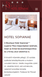 Mobile Screenshot of hotelsopianae.hu